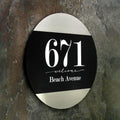 House Numbers Steel House Address Sign - Photo #10
