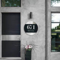 House Numbers Steel House Address Sign - Photo #2