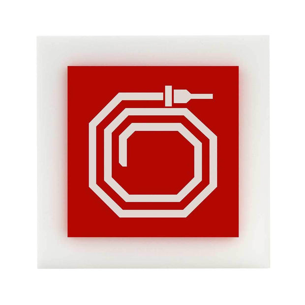 Information signs Acrylic Fire Hydrant Safety Sign - "Simple" Design