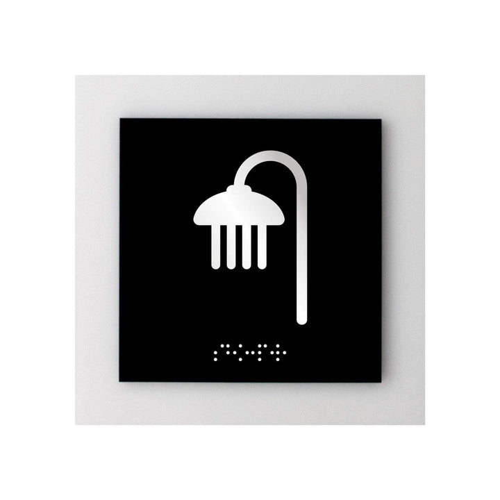 Information signs Acrylic Shower Room Sign - "Simple" Design