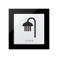 Information signs Acrylic Shower Room Sign - "Simple" Design - Photo #2