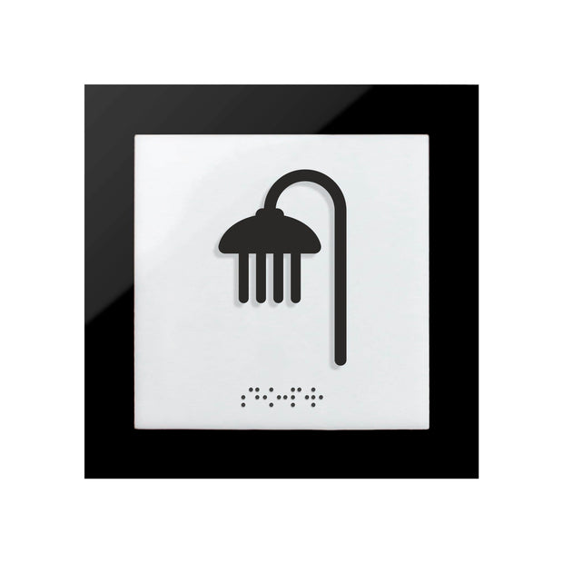 Information signs Acrylic Shower Room Sign - "Simple" Design