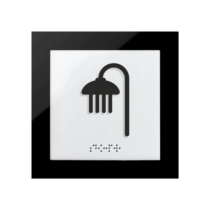 Information signs Acrylic Shower Room Sign - "Simple" Design