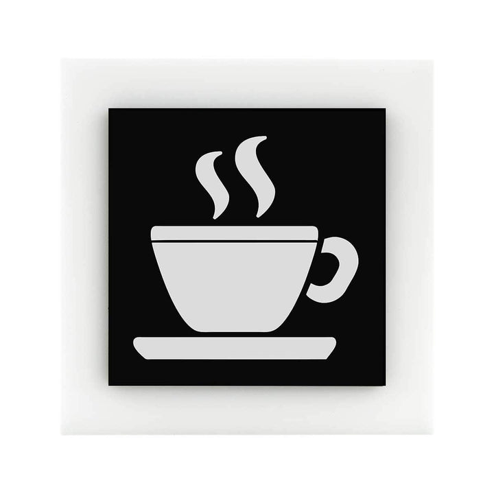 Information signs Acrylic Office Kitchen Sign - "Simple" Design