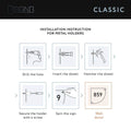 Information signs Acrylic Staff Only Sign for Office - "Classic" Design - Photo #5
