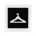 Information signs Acrylic Interior Wardrobe Sign - "Simple" Design - Photo #3