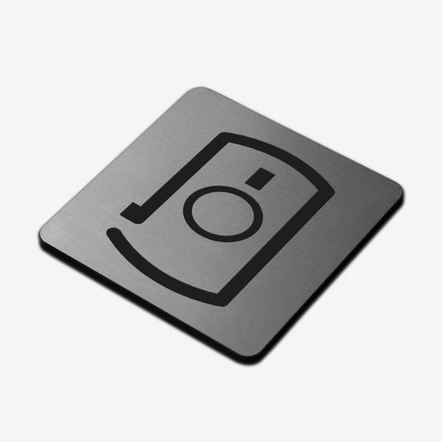 Information signs Photography Sign — Stainless Steel Signage