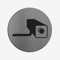 Information signs Video Camera Sign — Stainless Steel Signage - Photo #3