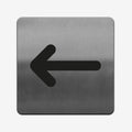 Information signs Arrow Pointer Sign — Stainless Steel Signage - Photo #1