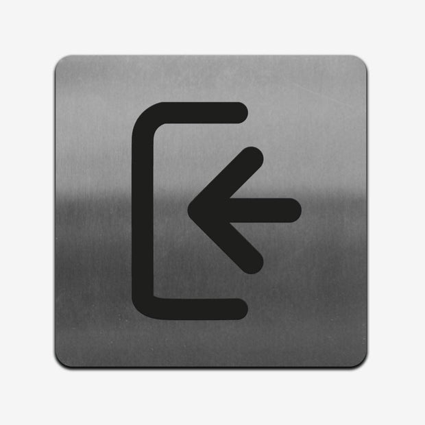 Information signs Direction Sign for Office: Stainless Steel Sign