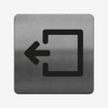 Information signs Direction Sign: Stainless Steel Sign - Photo #1