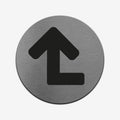 Information signs Directional Arrow Sign for Office — Stainless Steel Signage - Photo #3