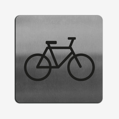 Information signs Bicycle Sign — Steel Signage