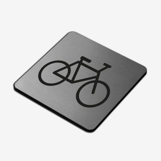 Information signs Bicycle Sign — Steel Signage