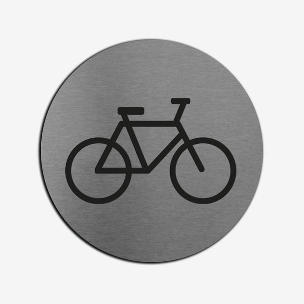 Information signs Bicycle Sign — Steel Signage