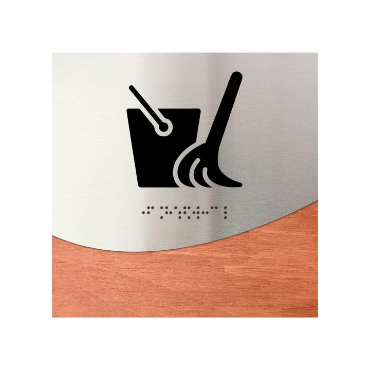 Information signs Cleaning Room Sign - "Jure" Design