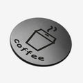 Information signs Coffee Sign — Stainless Steel Plate - Photo #4