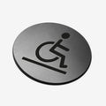 Information signs Disabled Access Sign — Stainless Steel Signage - Photo #4