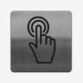 Information signs Doorbell Sign — Stainless Steel Signage - Photo #1