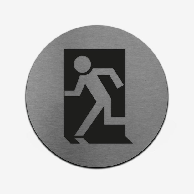 Information signs Exit Sign — Stainless Steel Signage