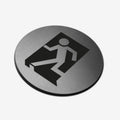 Information signs Exit Sign — Stainless Steel Signage - Photo #4