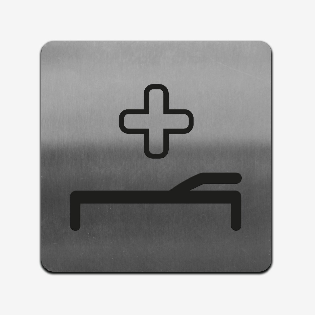  First Aid Post - Stainless Steel Sign Information signs square Bsign