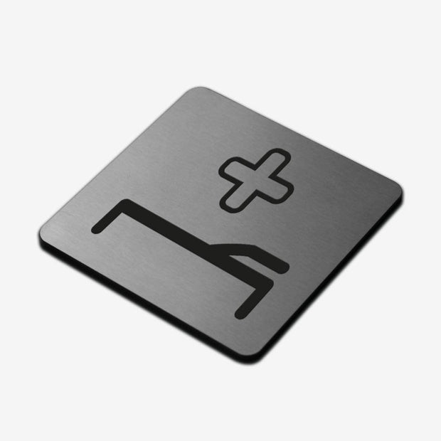 Information signs First Aid Post Sign — Stainless Steel Signage