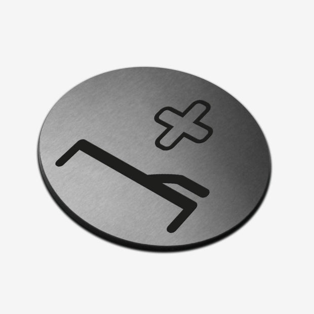 Information signs First Aid Post Sign — Stainless Steel Signage