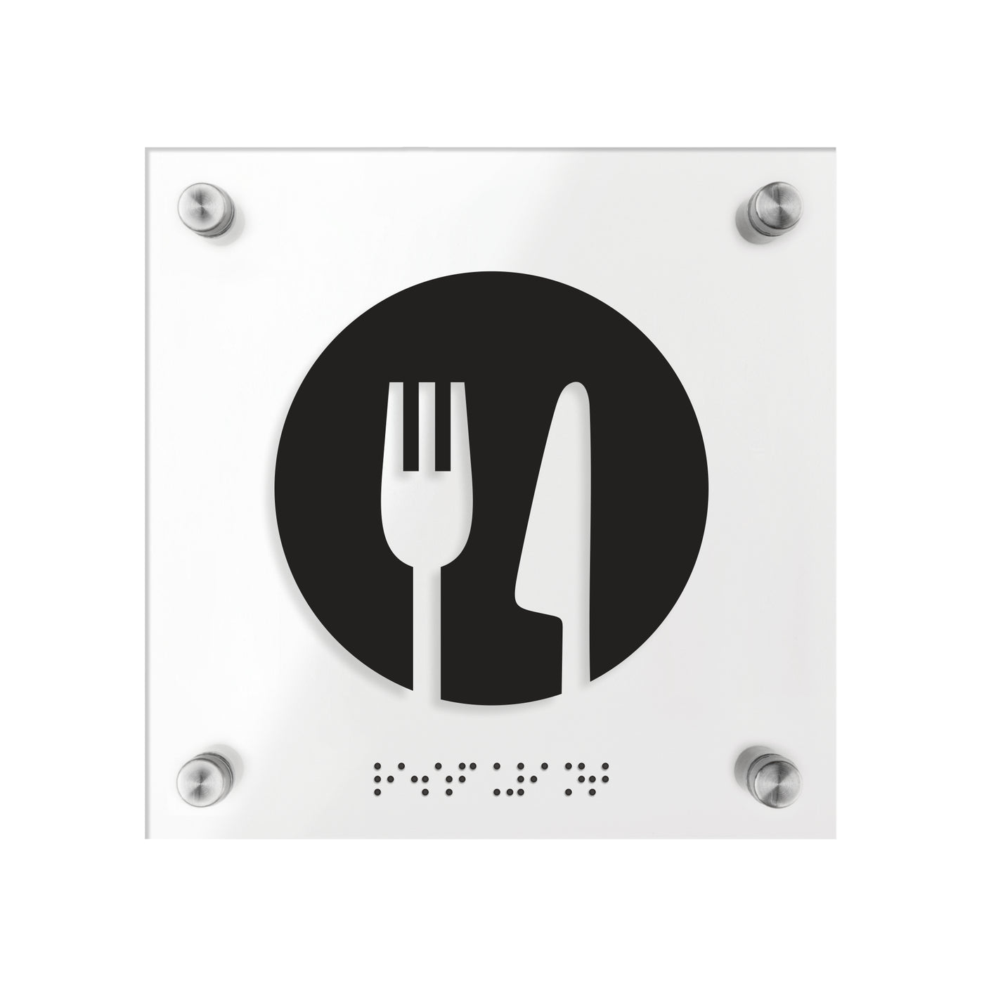 Kitchen Sign | Dining Room Plate - ADA Compliant "Classic" Design