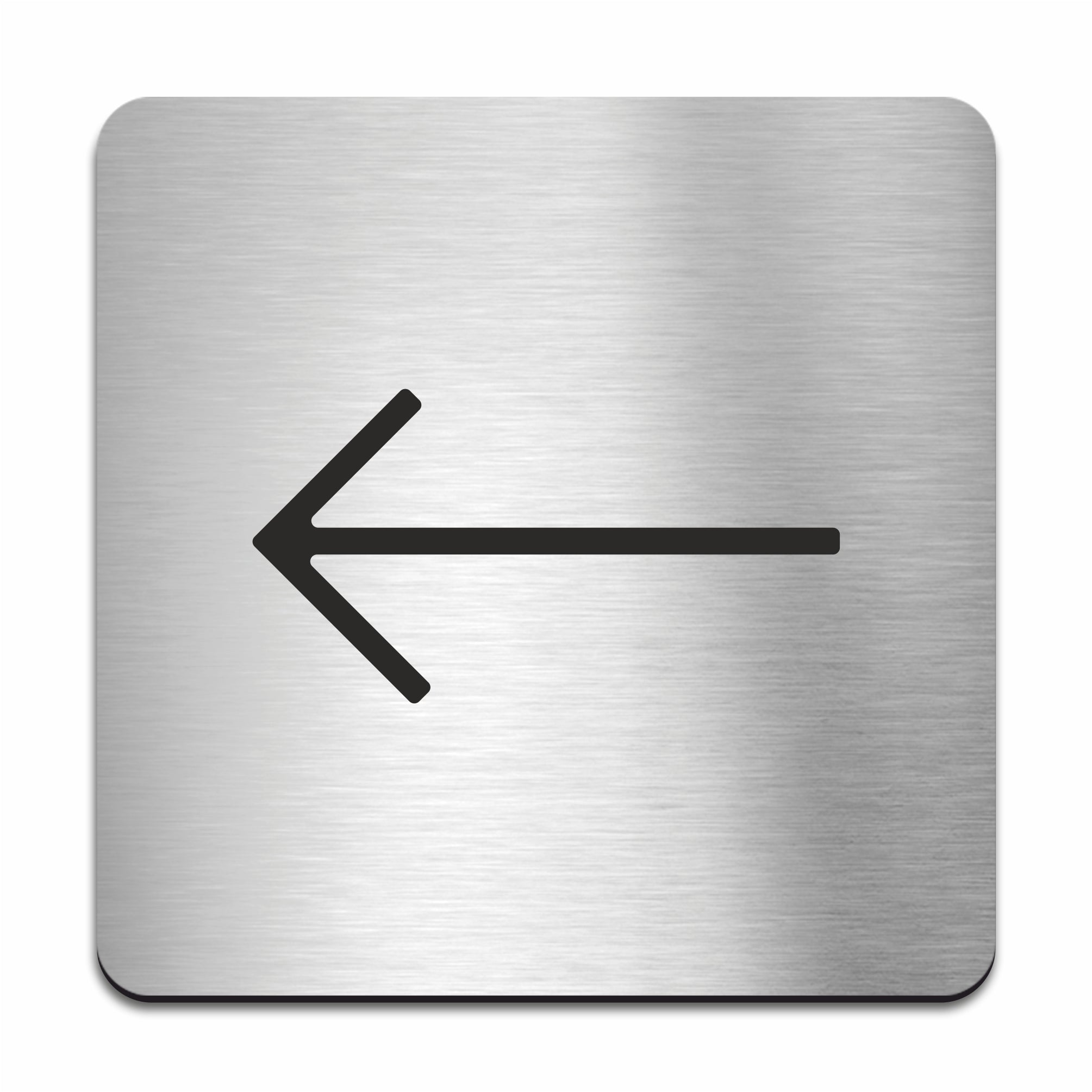 Directional Arrow Sign — Stainless Steel Signage Bsign 9807