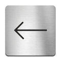 Information signs Directional Arrow Sign — Stainless Steel Signage - Photo #1