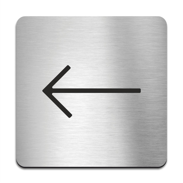 Information signs Directional Arrow Sign — Stainless Steel Signage