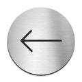 Information signs Directional Arrow Sign — Stainless Steel Signage - Photo #2