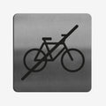 Information signs No Bicycle Sign — Steel Plate - Photo #1
