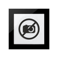 Information signs No Photo & Video Acrylic Sign - "Simple" Design - Photo #2