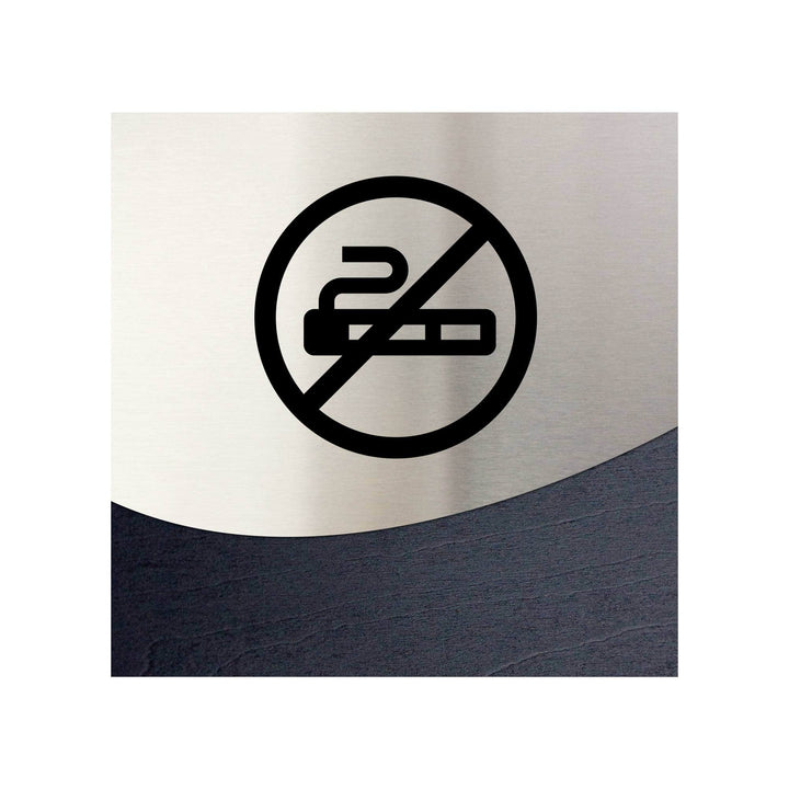 Information signs No Smoking &amp; Smoking Prohibited Sign — "Jure" Design