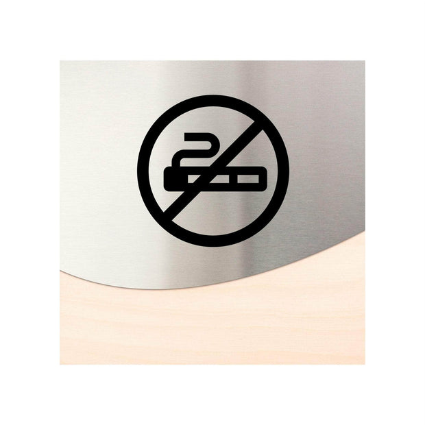 Information signs No Smoking & Smoking Prohibited Sign — "Jure" Design