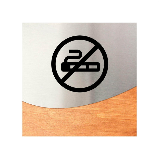Information signs No Smoking & Smoking Prohibited Sign — "Jure" Design