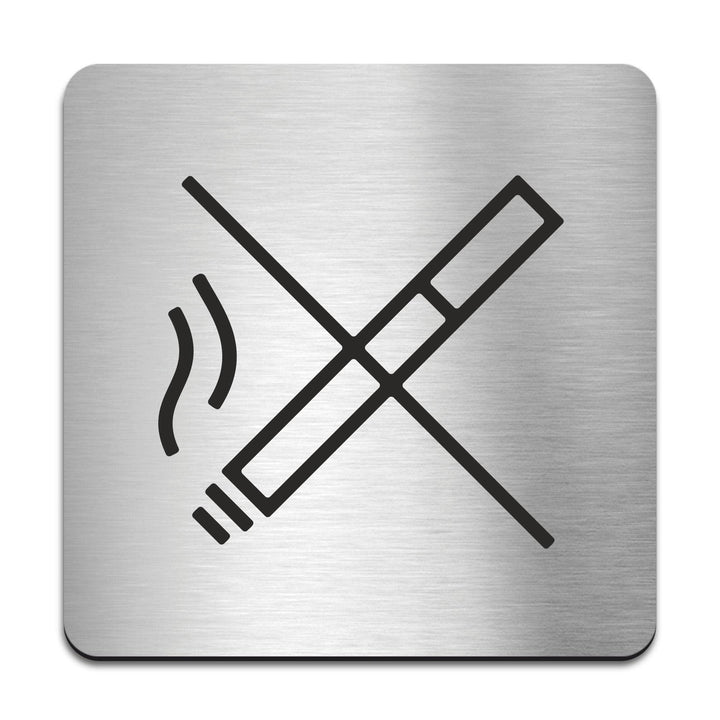 Information signs No Smoking Sign — Stainless Steel Signage