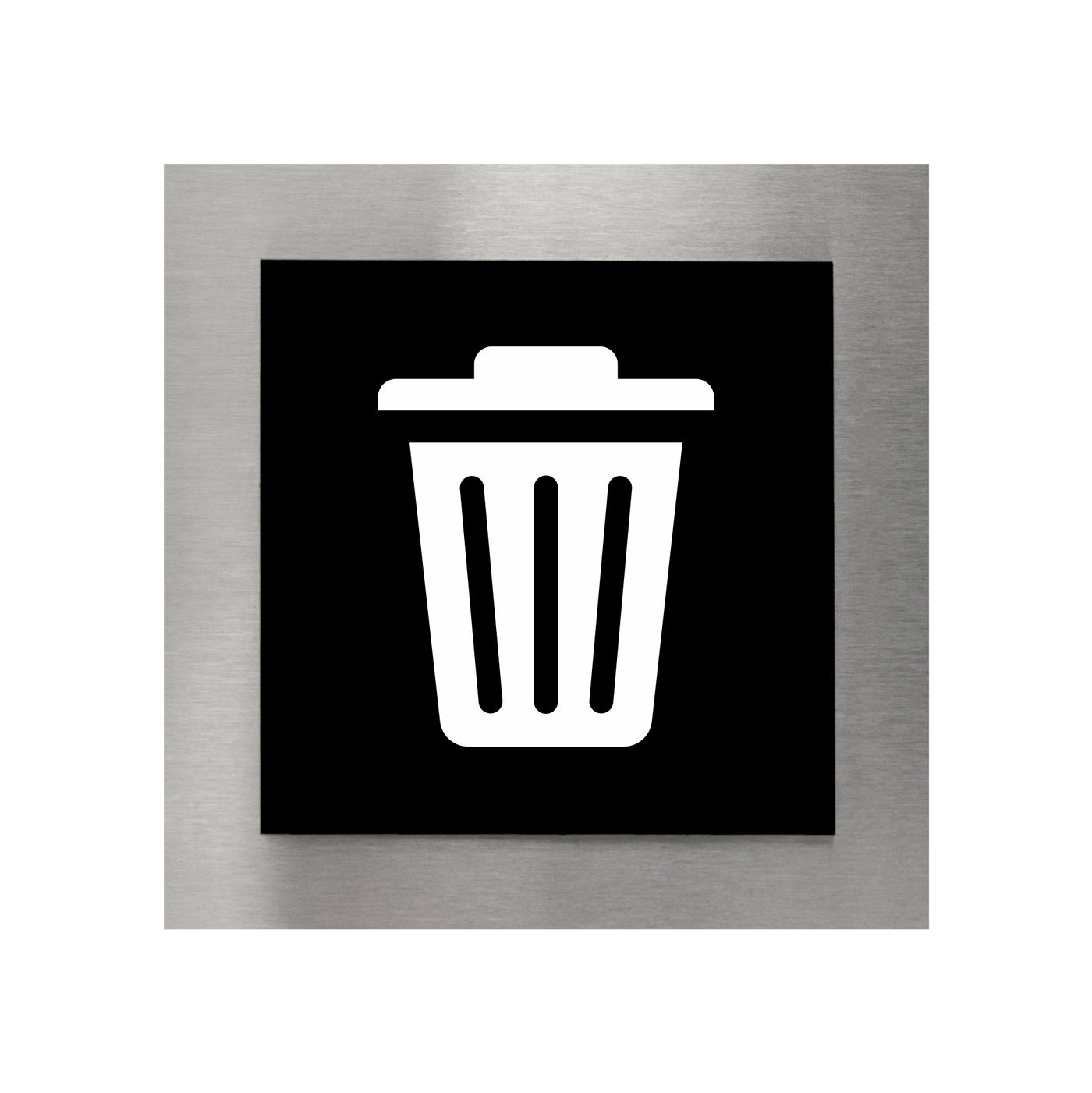 Recycling Sign | Trash Bin sign "Modern" Design