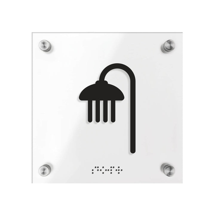 Information signs Shower Room Sign — ADA Compliant — "Classic" Design