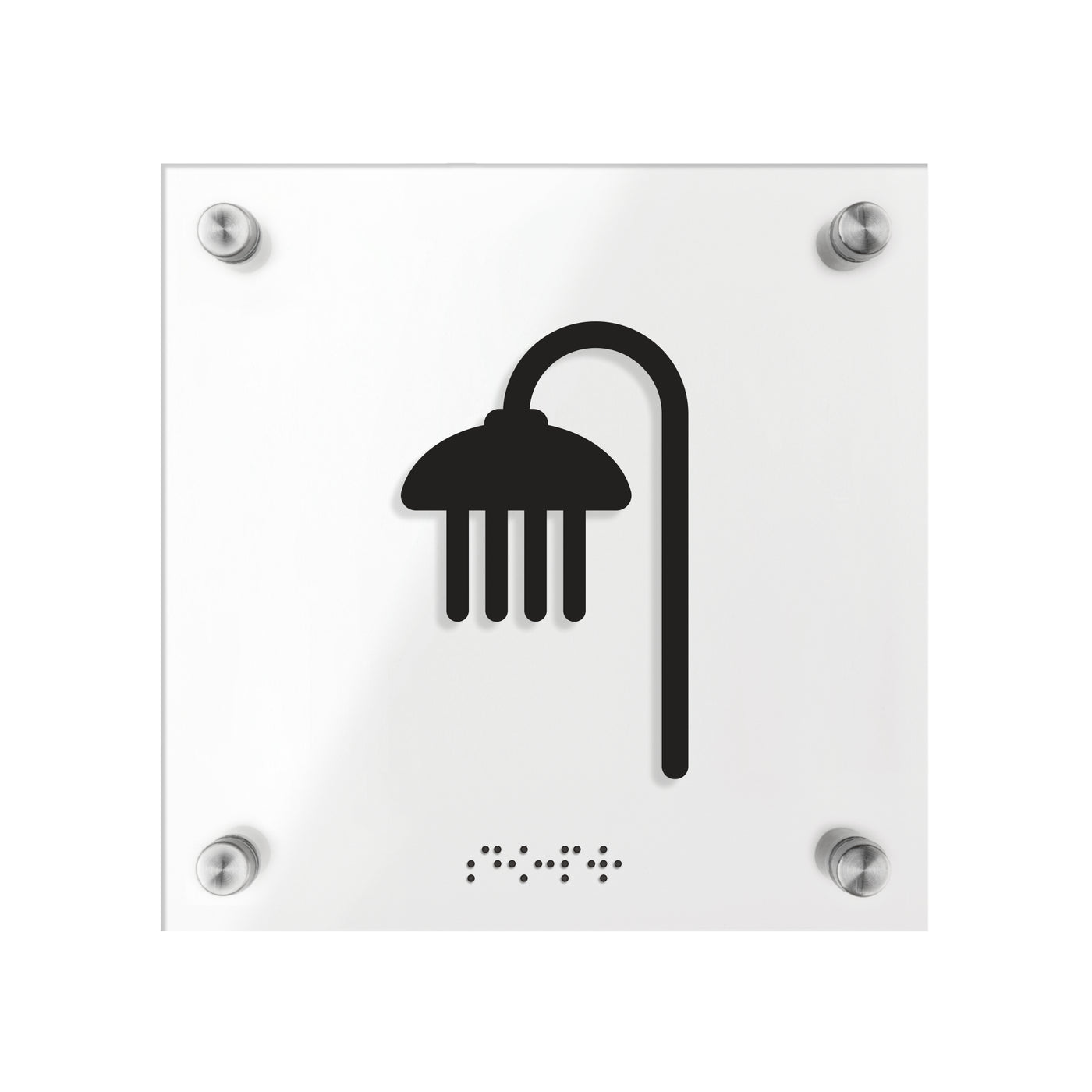 Shower Room Sign - ADA Compliant "Classic" Design
