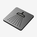Information signs Shower Sign — Stainless Steel Signage - Photo #2