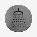 Information signs Shower Sign — Stainless Steel Signage - Photo #3