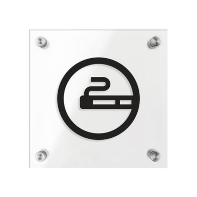 Smoke Zone Sign | Smoke Area Sign "Classic" Design