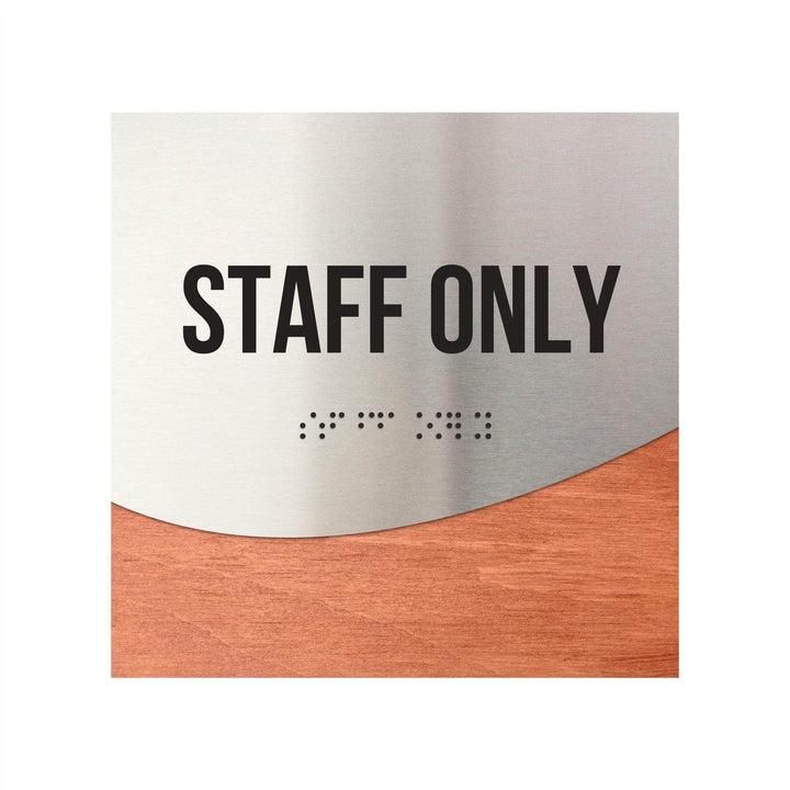 Information signs Staff Only Sign - "Jure" Design
