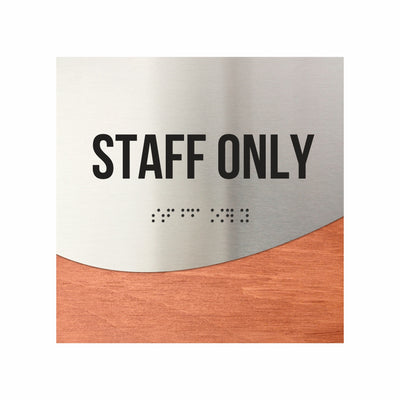 Staff Only Signage 