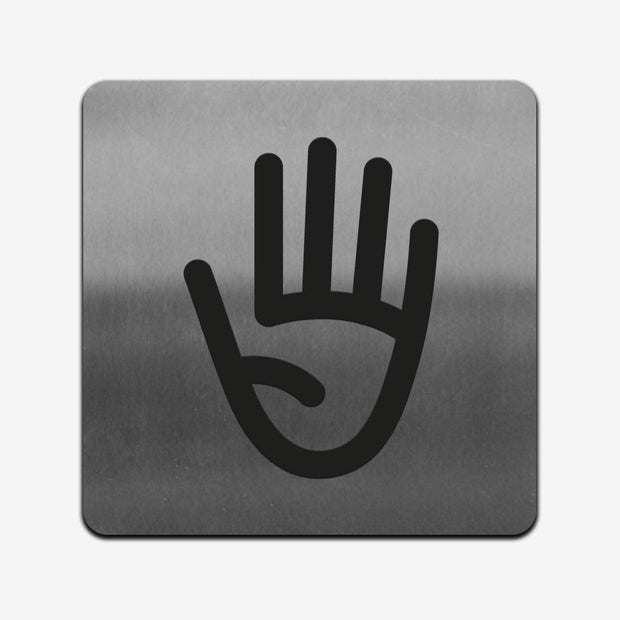 Information signs Staff Only Sign — Stainless Steel Signage