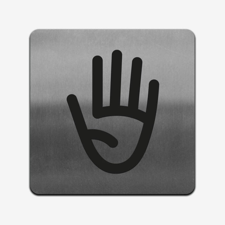 Information signs Staff Only Sign — Stainless Steel Signage