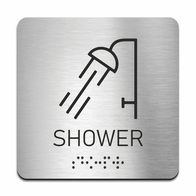 Shower Information Signs
